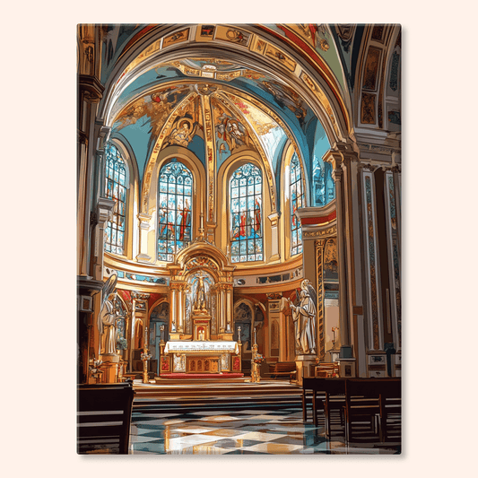 Paint by numbers - Sacred Sanctuary - MyArt