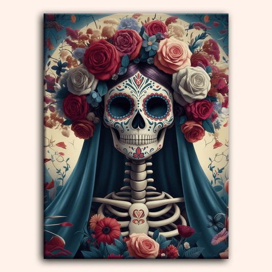 Paint by numbers - Sacred Skeleton - MyArt