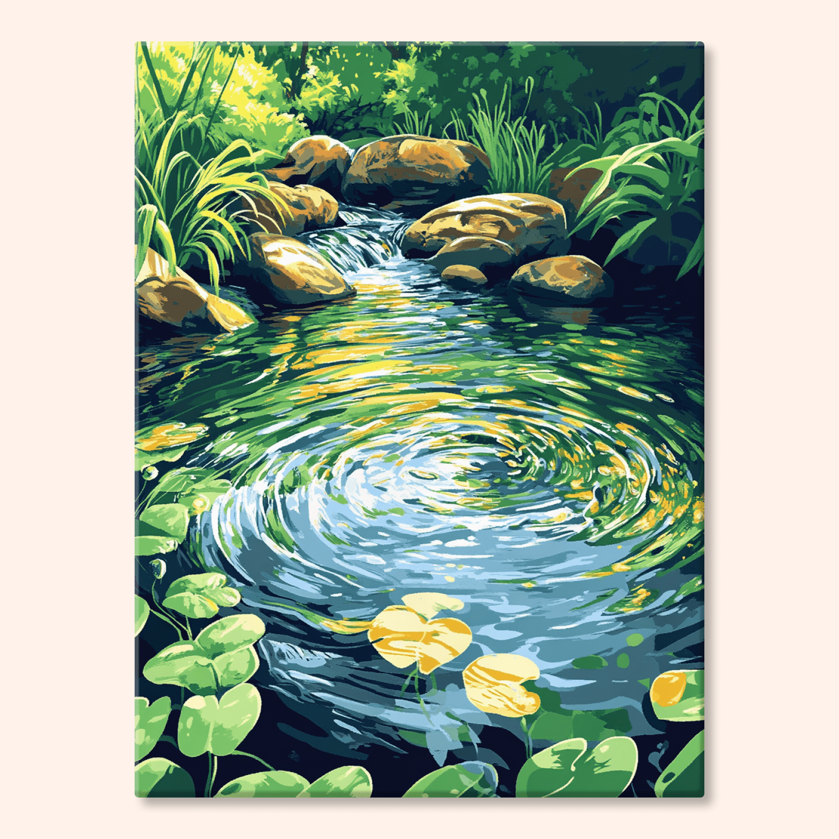 Paint by numbers - Sacred Stream - MyArt