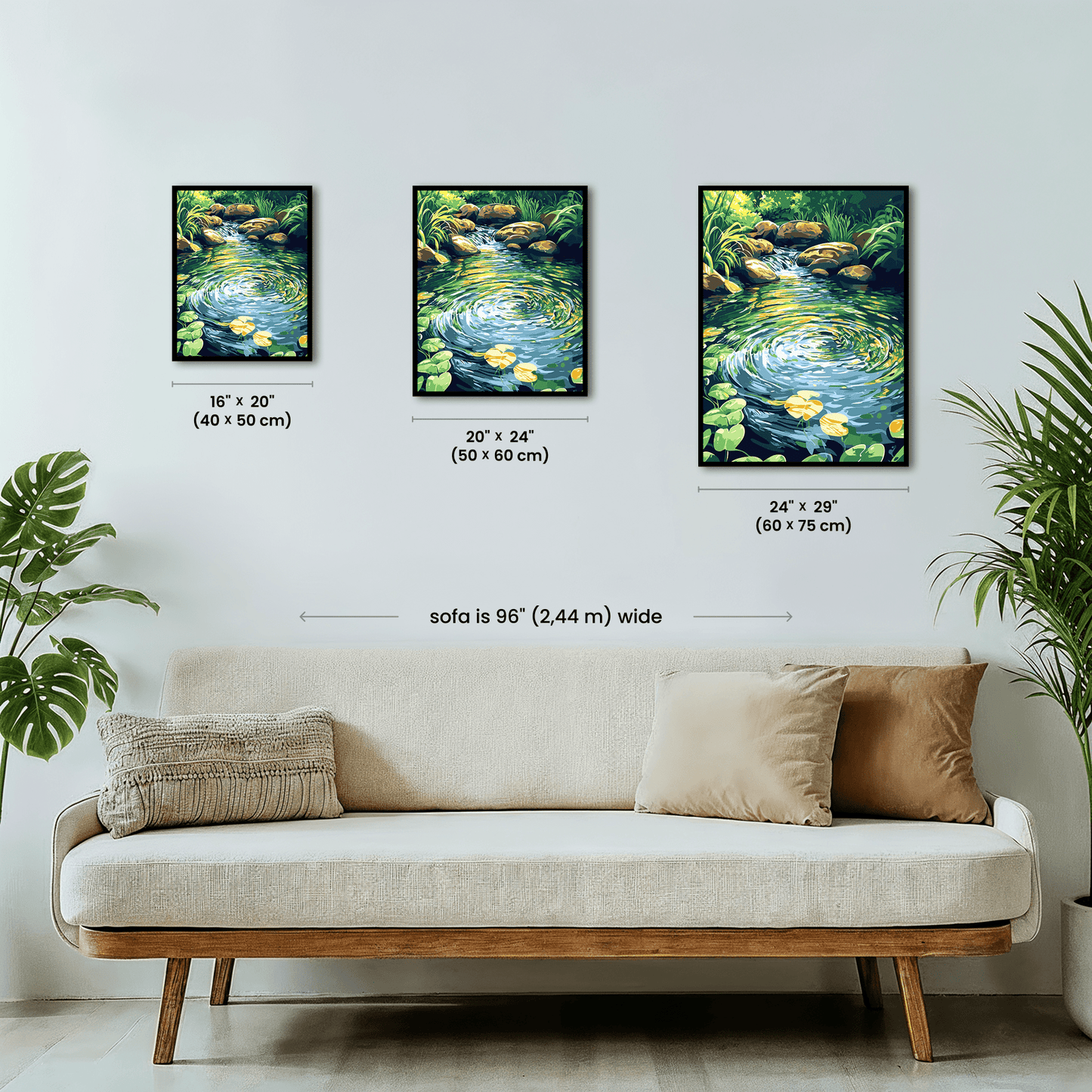 Paint by numbers - Sacred Stream - MyArt