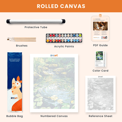 Paint by numbers - Sacred Stream - MyArt