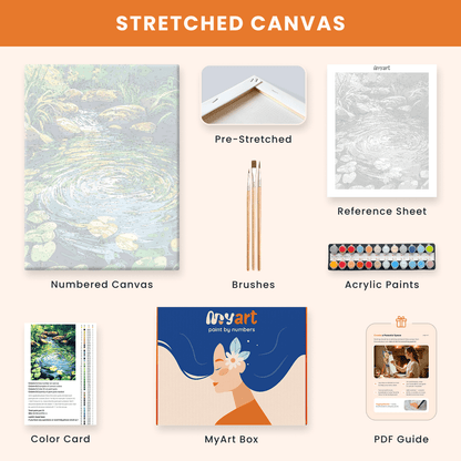 Paint by numbers - Sacred Stream - MyArt