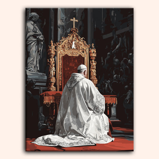 Paint by numbers - Sacred Throne - MyArt