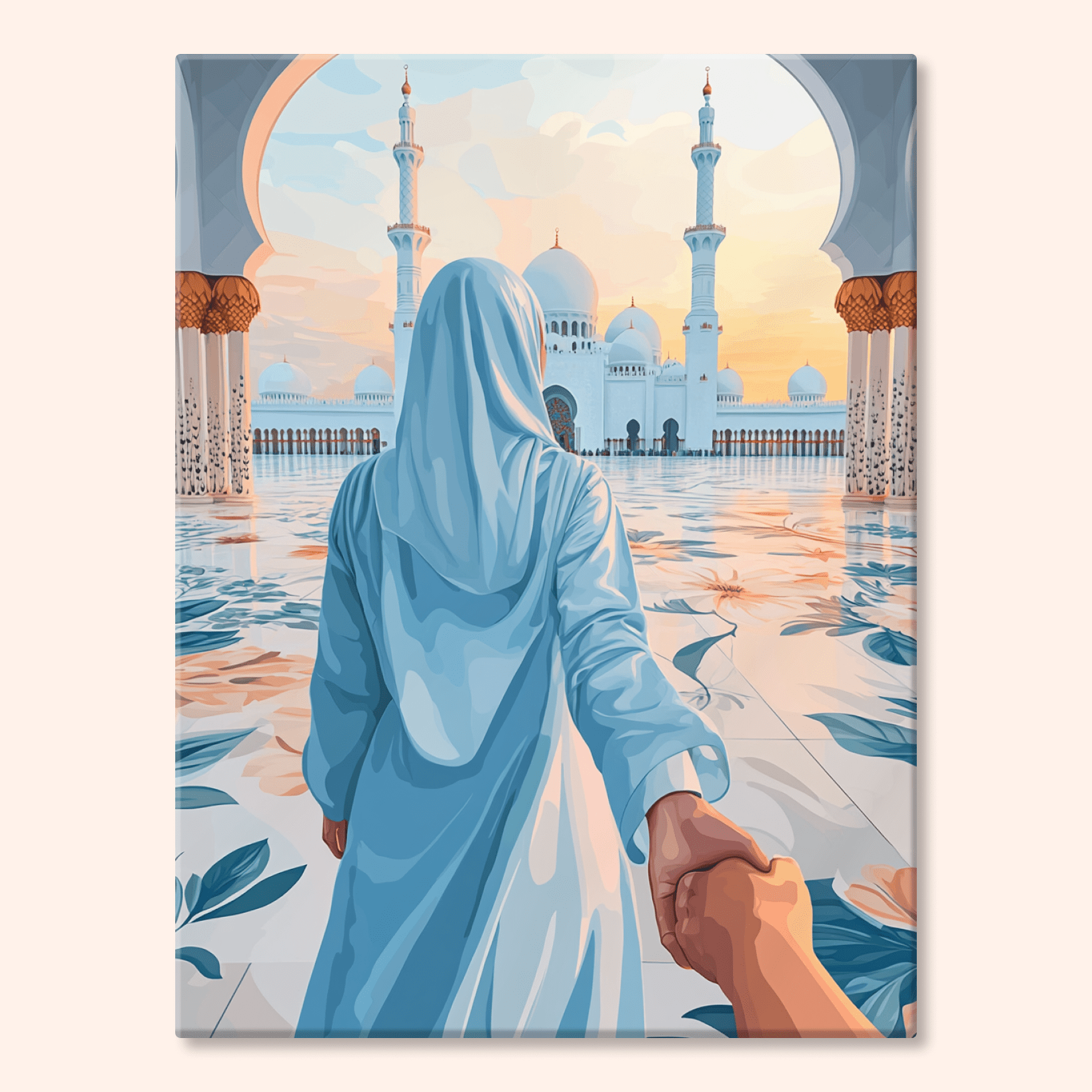 Paint by numbers - Sacred Visit - MyArt