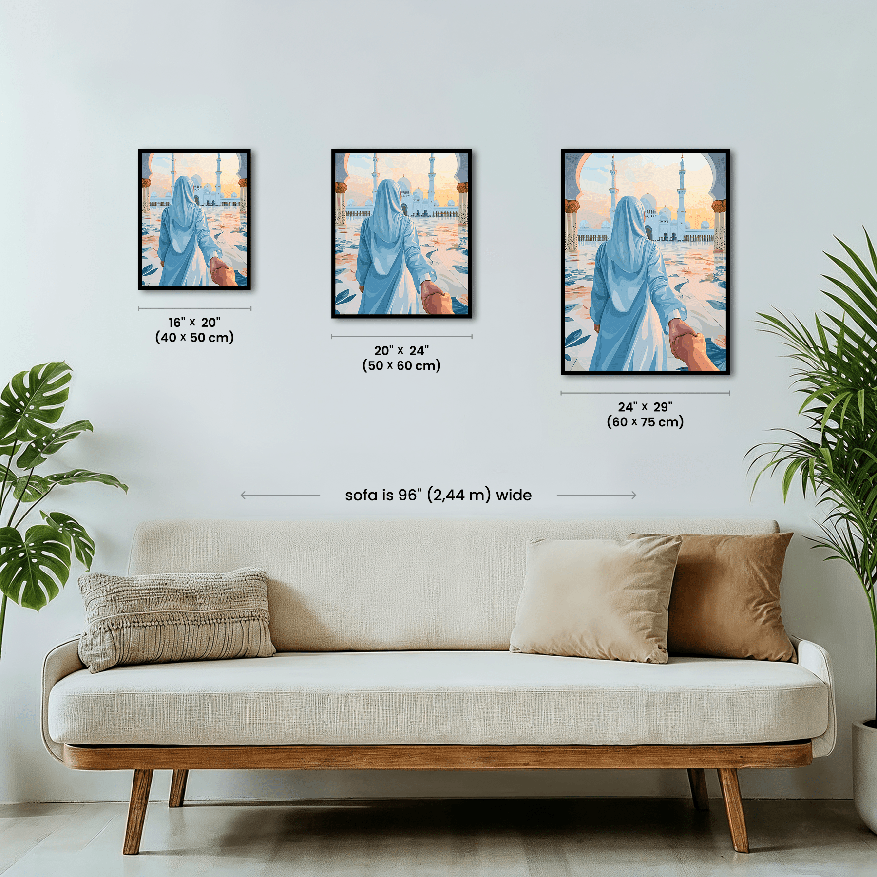 Paint by numbers - Sacred Visit - MyArt