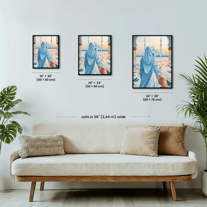 Paint by numbers - Sacred Visit - MyArt