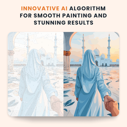 Paint by numbers - Sacred Visit - MyArt