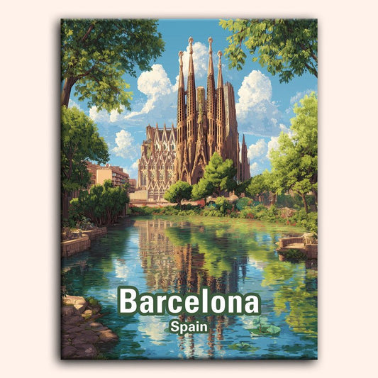 Paint by numbers - Sagrada Familia - MyArt