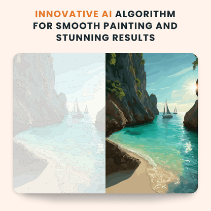 Paint by numbers - Sailing Cove - MyArt