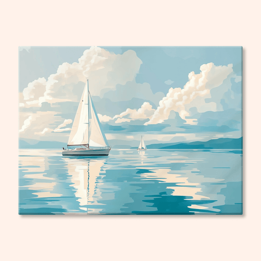 Paint by numbers - Sailing Serenity - MyArt