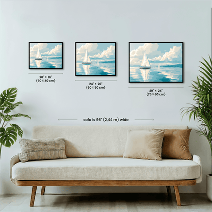 Paint by numbers - Sailing Serenity - MyArt