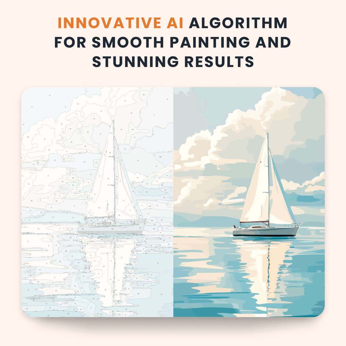 Paint by numbers - Sailing Serenity - MyArt