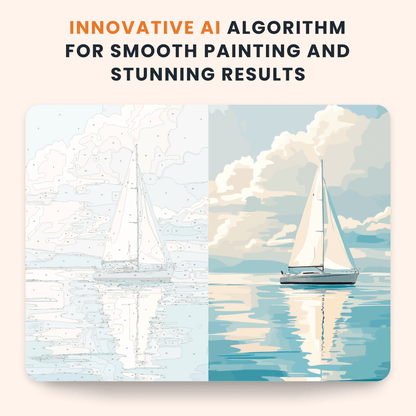 Paint by numbers - Sailing Serenity - MyArt