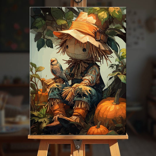 Paint by numbers - Salem Scarecrow - MyArt