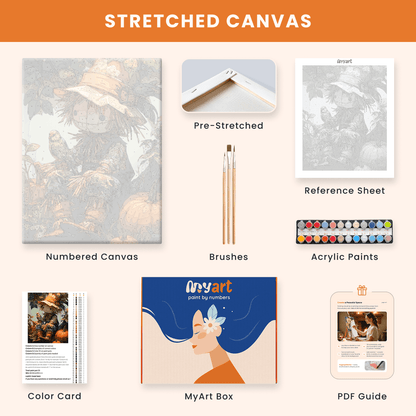 Paint by numbers - Salem Scarecrow - MyArt