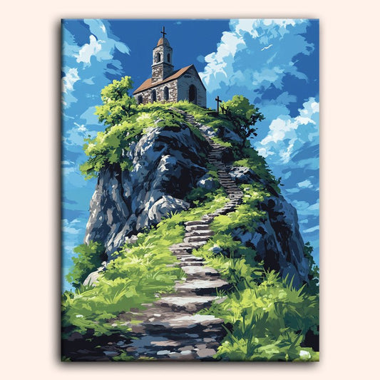 Paint by numbers - Sanctified Peace - MyArt