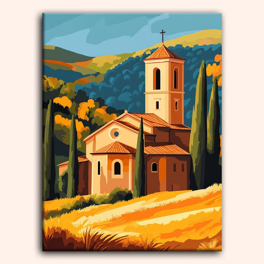 Paint by numbers - Sanctuary View - MyArt