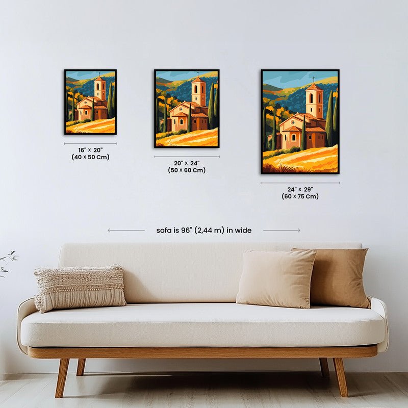 Paint by numbers - Sanctuary View - MyArt