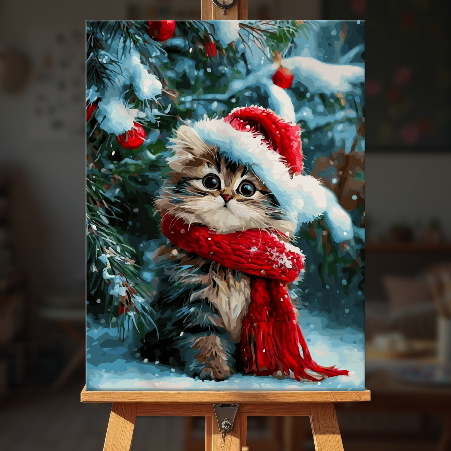 Santa Cat