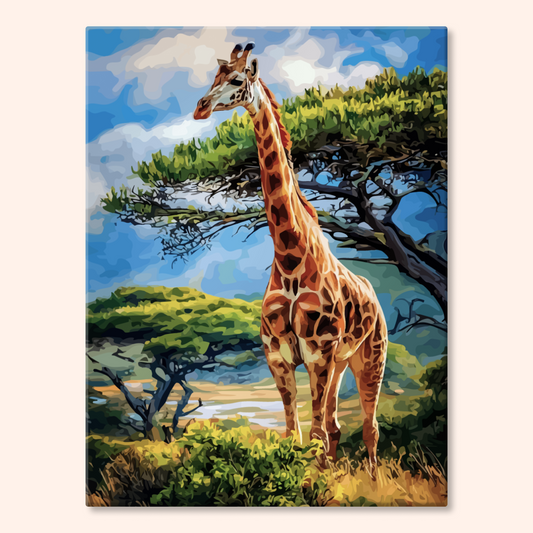 Savanna Giraffe