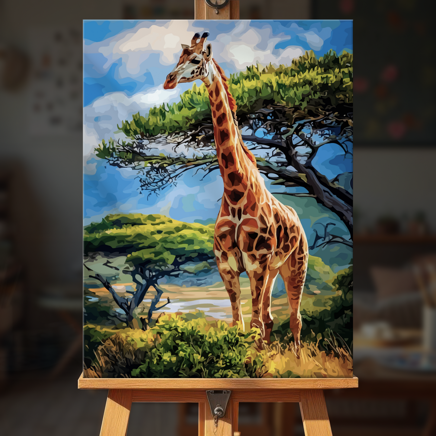 Savanna Giraffe