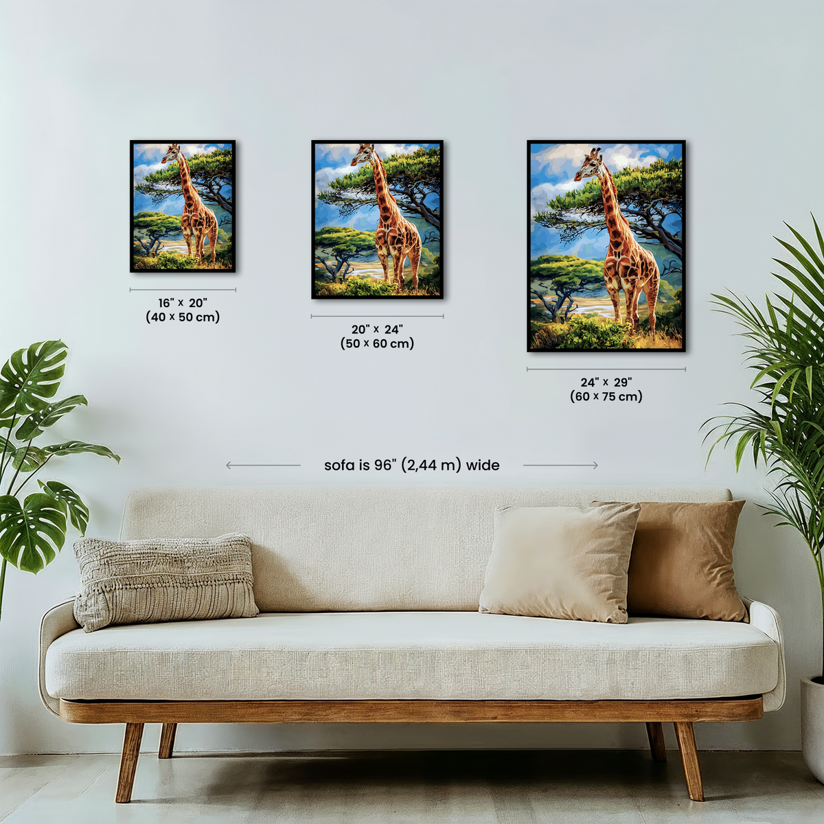 Savanna Giraffe