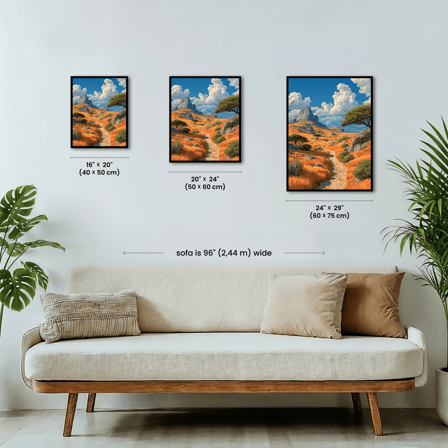 Paint by numbers - Savanna Path - MyArt