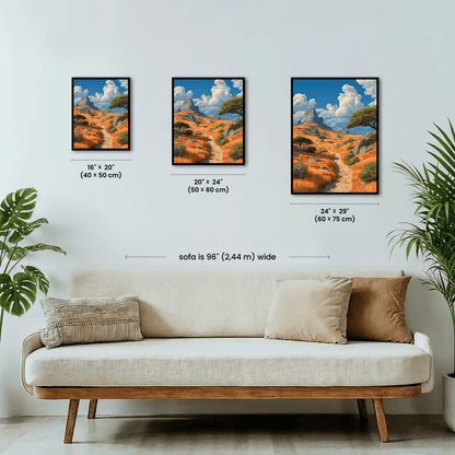 Paint by numbers - Savanna Path - MyArt