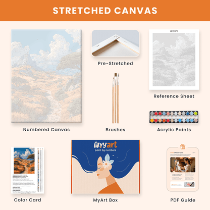 Paint by numbers - Savanna Path - MyArt