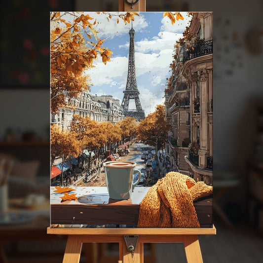 Paint by numbers - Scarlet Bridge - MyArt