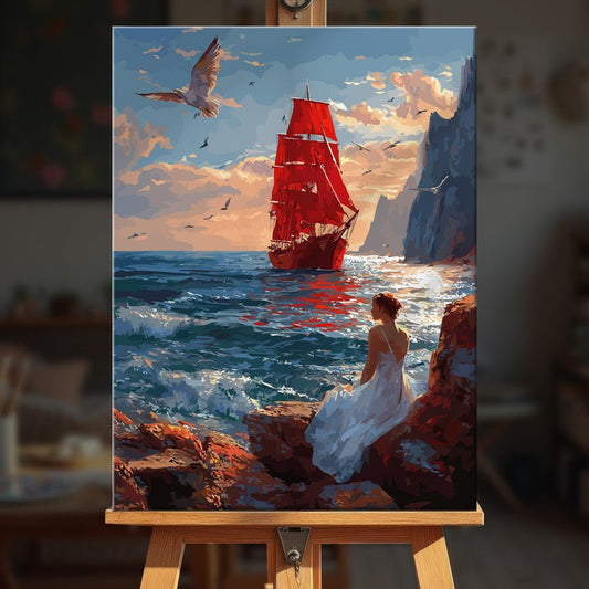 Paint by numbers - Scarlet Dream - MyArt