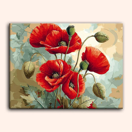 Paint by numbers - Scarlet Grace - MyArt