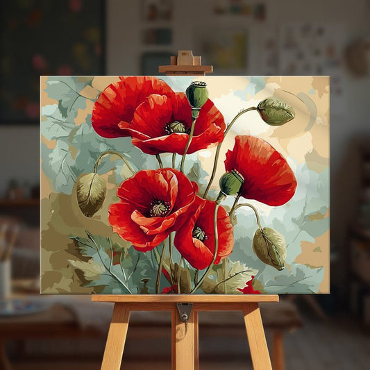 Paint by numbers - Scarlet Grace - MyArt