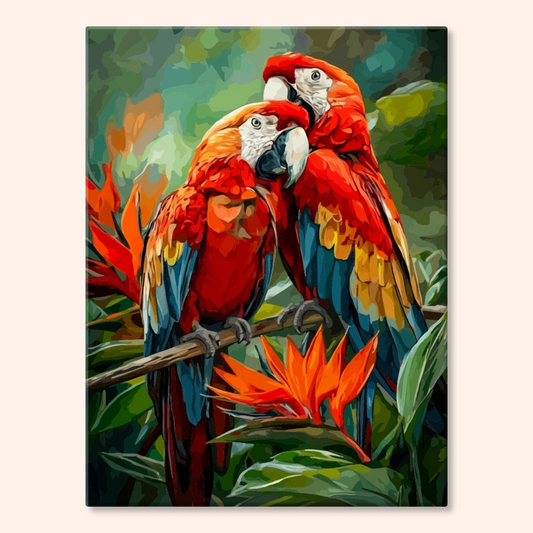 Scarlet Macaws