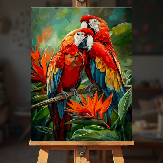 Scarlet Macaws