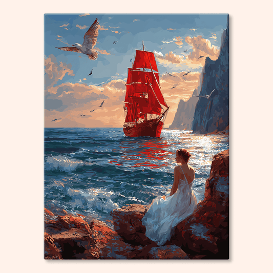 Paint by numbers - Scarlet Dream - MyArt