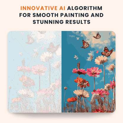 Paint by numbers - Scarlet Embrace - MyArt