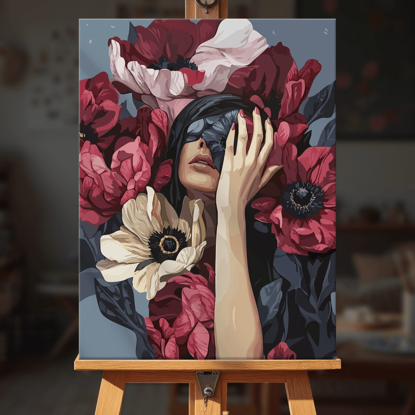 Paint by numbers - Scarlet Gaze - MyArt