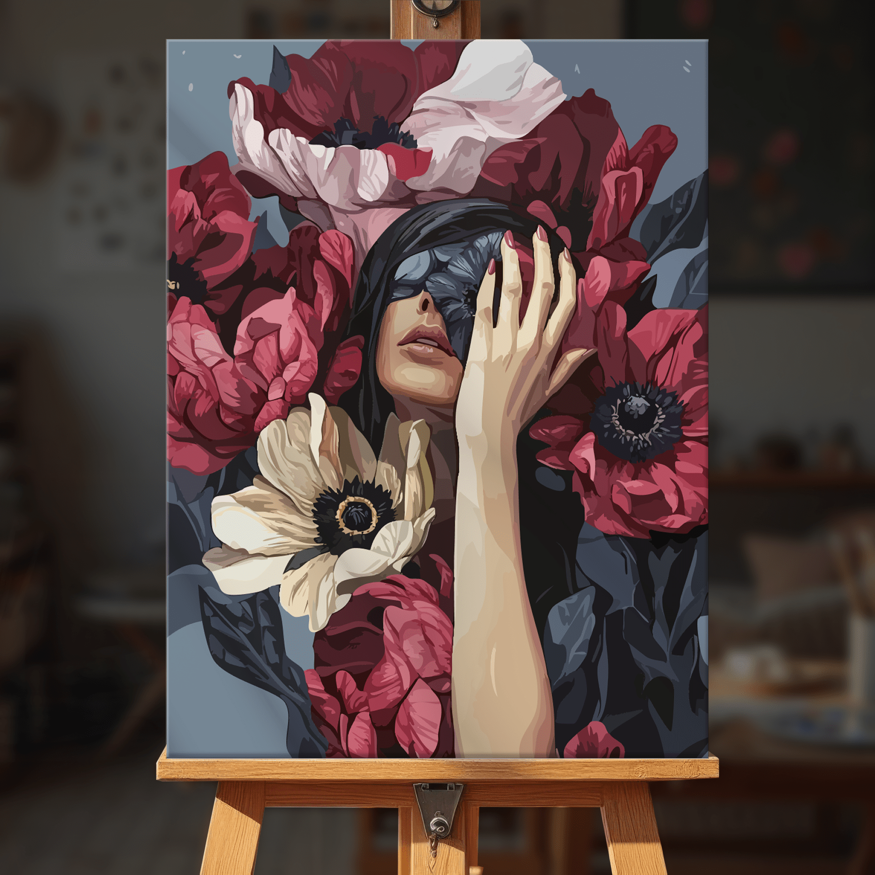 Paint by numbers - Scarlet Gaze - MyArt