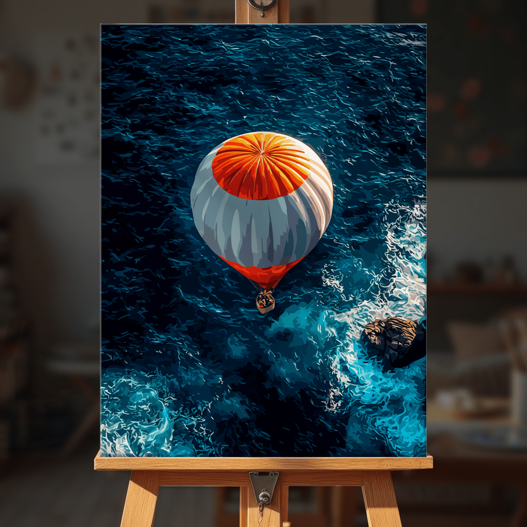 Paint by numbers - Sea Balloon - MyArt