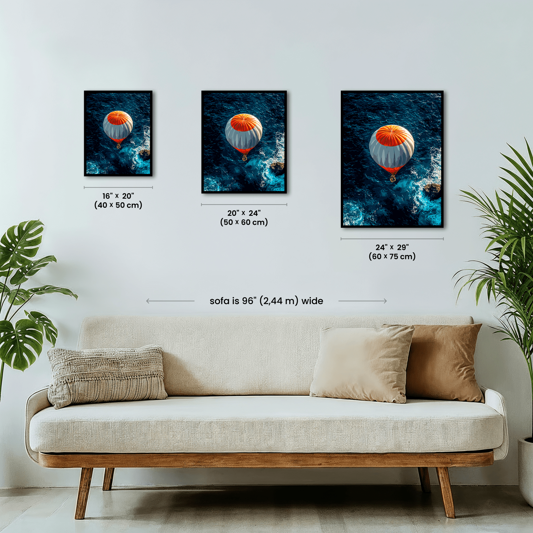 Paint by numbers - Sea Balloon - MyArt