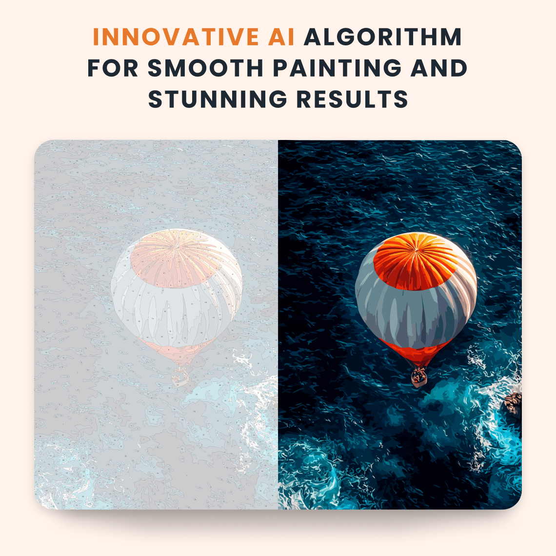 Paint by numbers - Sea Balloon - MyArt