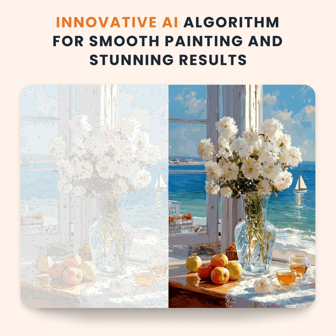 Paint by numbers - Sea Bouquet - MyArt