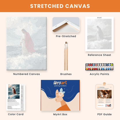 Paint by numbers - Sea of Faith - MyArt