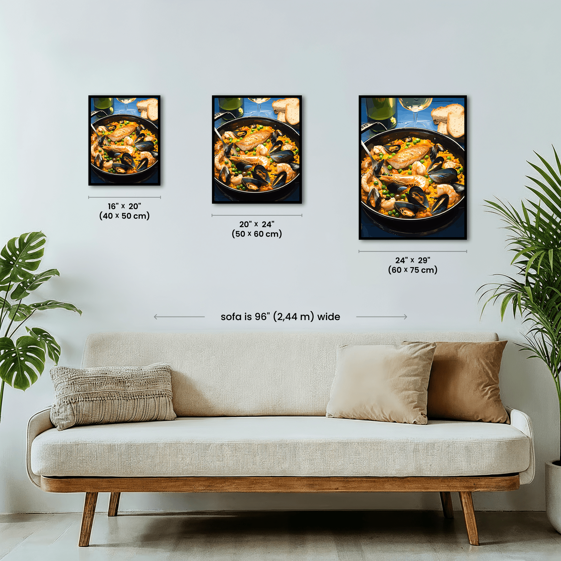 Paint by numbers - Seafood Paella - MyArt