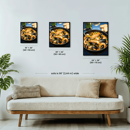 Paint by numbers - Seafood Paella - MyArt