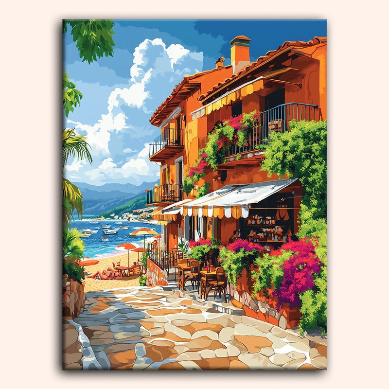 Paint by numbers - Seaside Bliss - MyArt