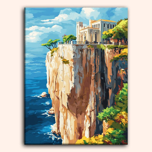 Paint by numbers - Seaside Chapel - MyArt