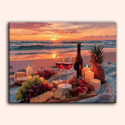 Paint by numbers - Seaside Romance - MyArt
