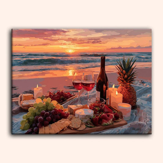 Paint by numbers - Seaside Romance - MyArt